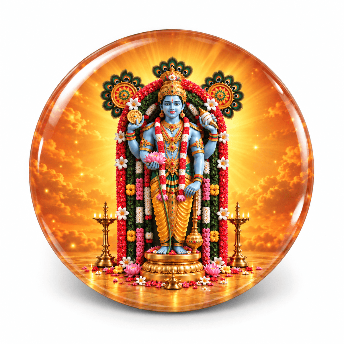 guruvayurappan-fridge-magnet