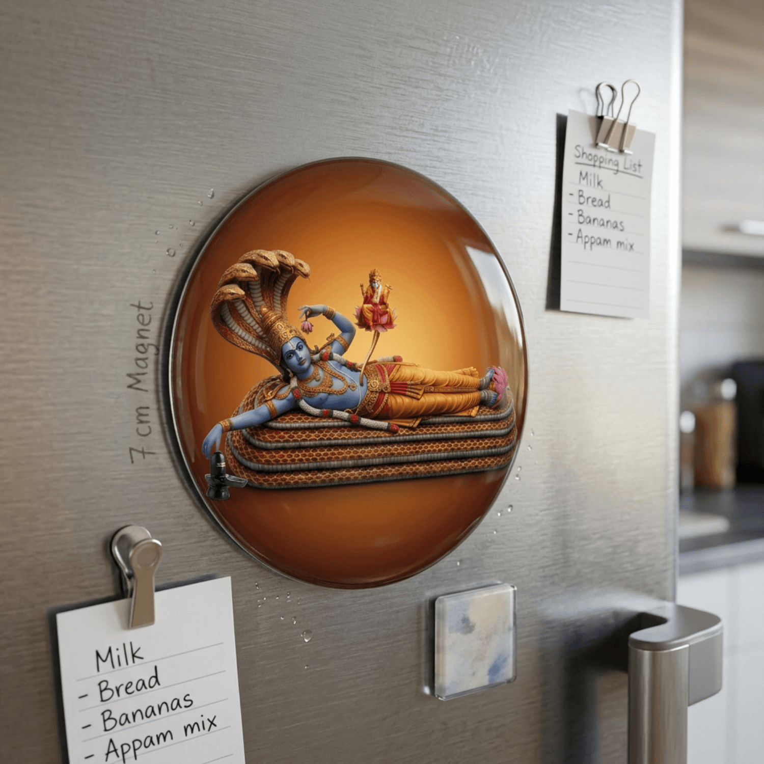 handcrafted-lifelike-sree-padmanabhaswamy-round-fridge-magnet-70mm-multicolour-glossy-metal-1