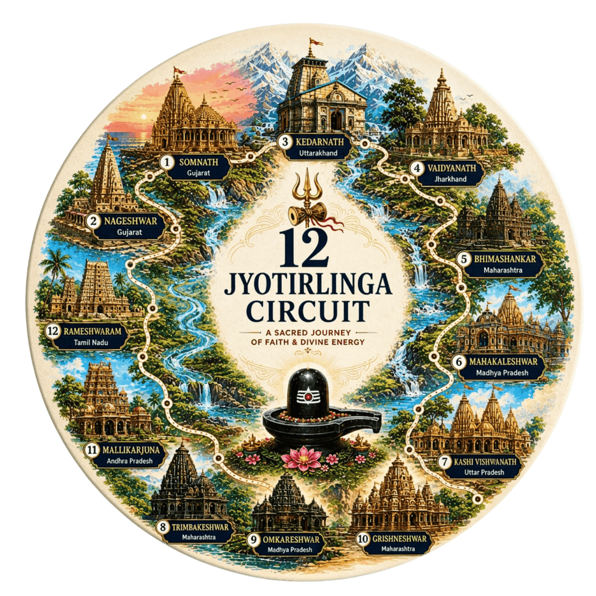 jyothirlingacircuitfridgemagnet