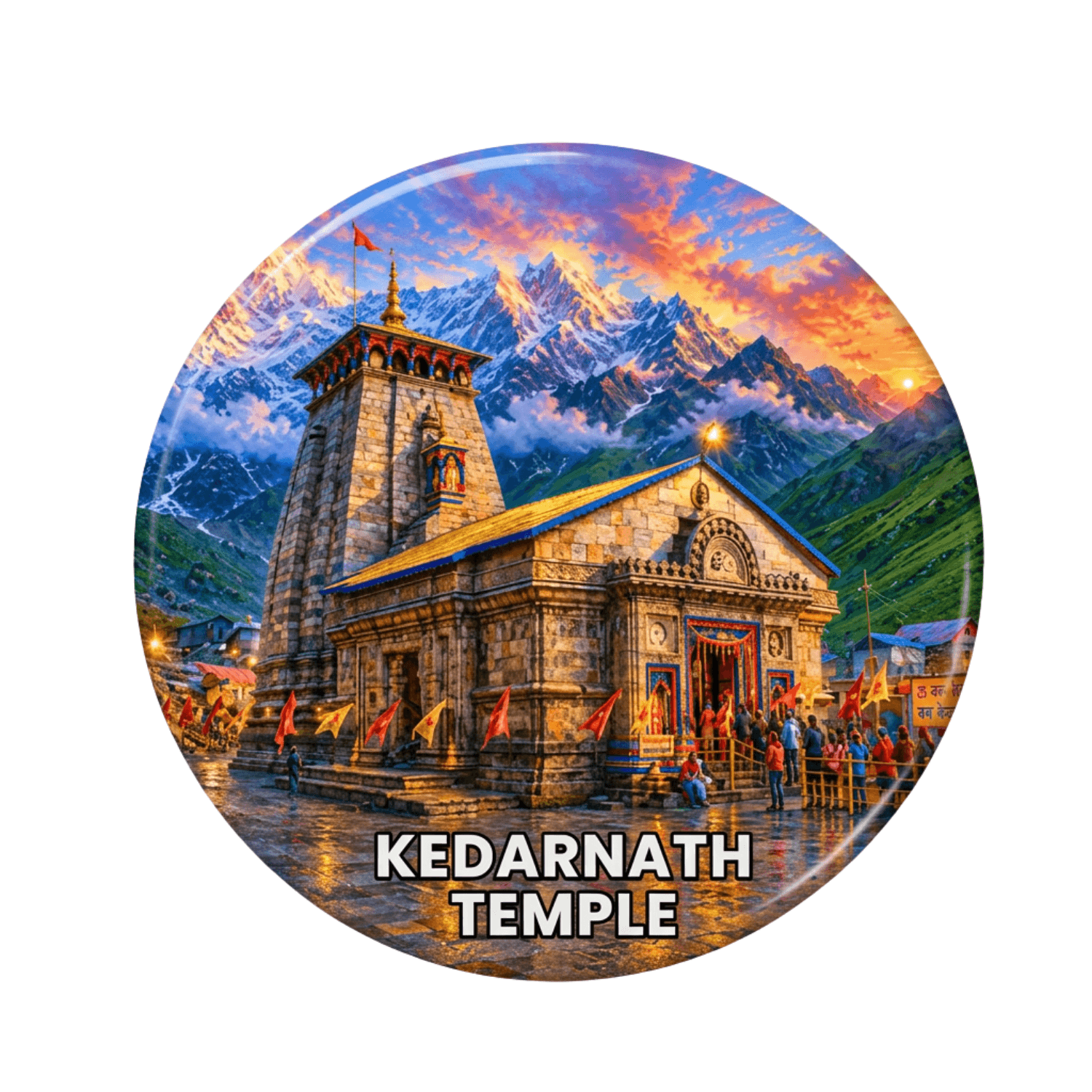 kedarnath-mandir-souvenir-fridge-magnet