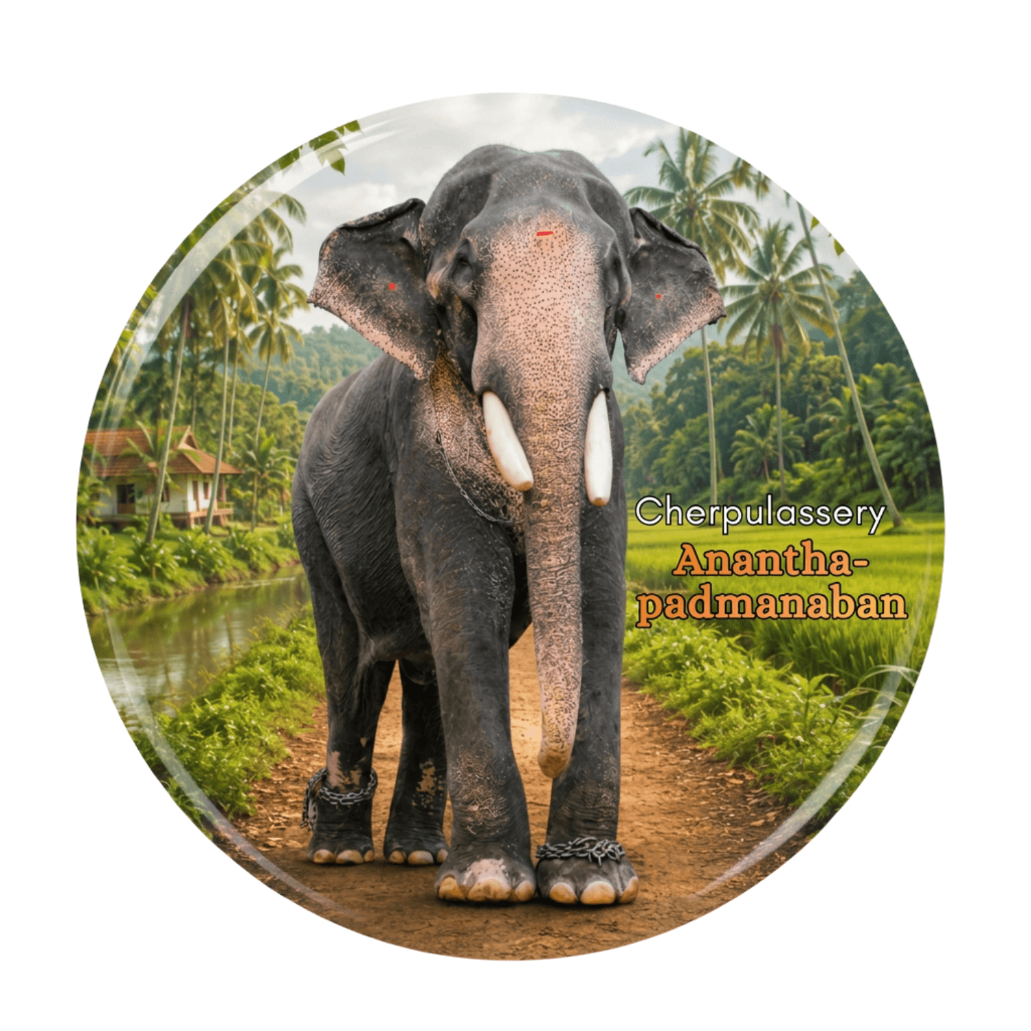 kerala-elephant-fridge-magnet-cherpulassery-ananthapadmanabhan