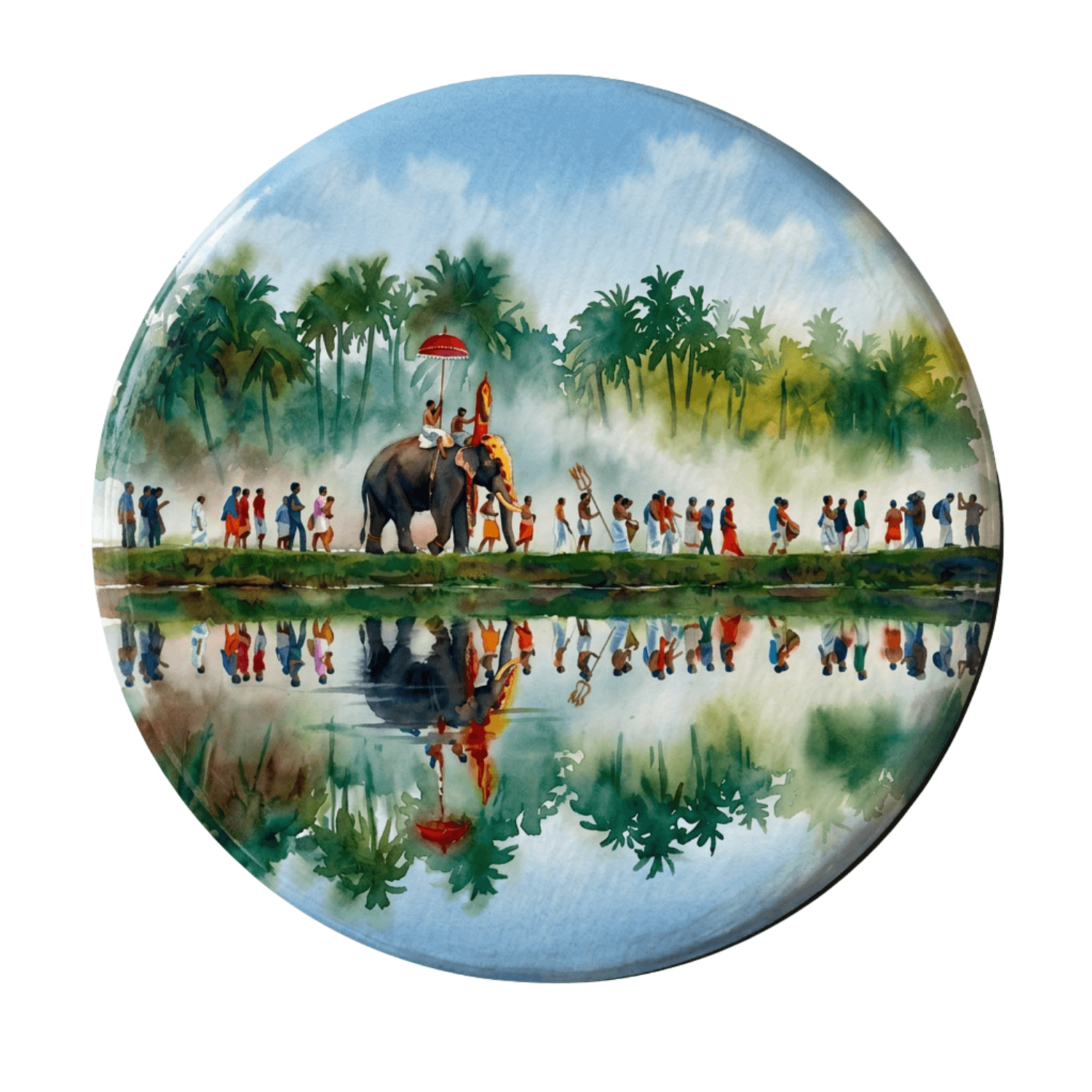 kerala-elephant-procession-painting-fridge-magnet