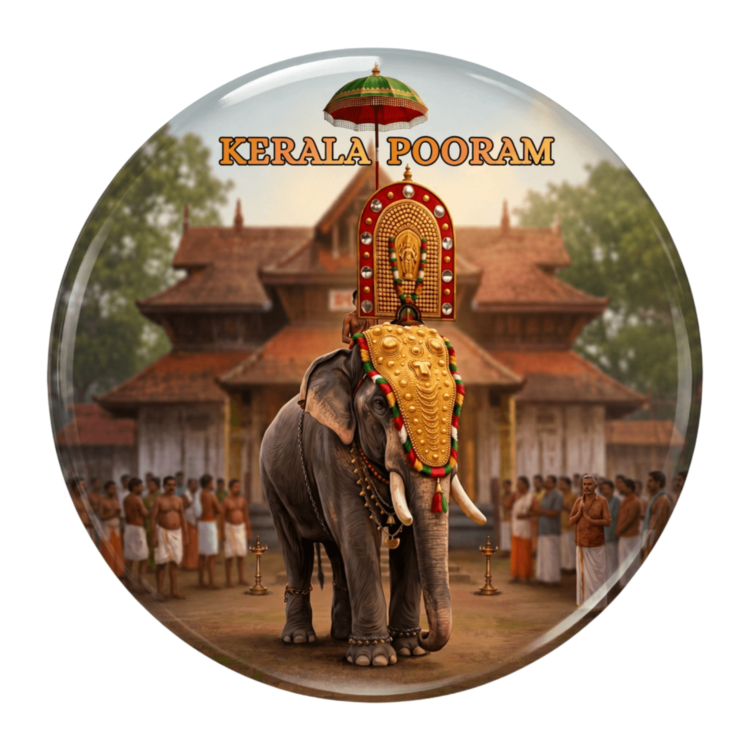 kerala-pooram-fridge-magnet