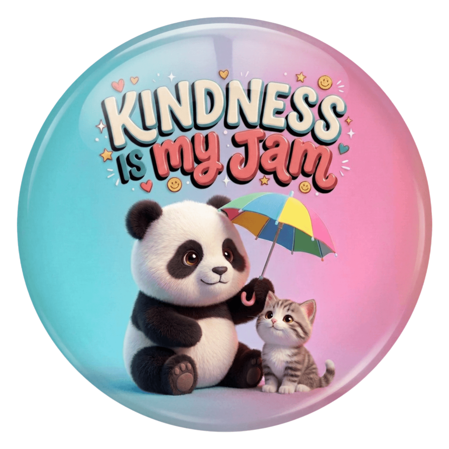 kindness-is-my-jam-panda-fridge-magnet