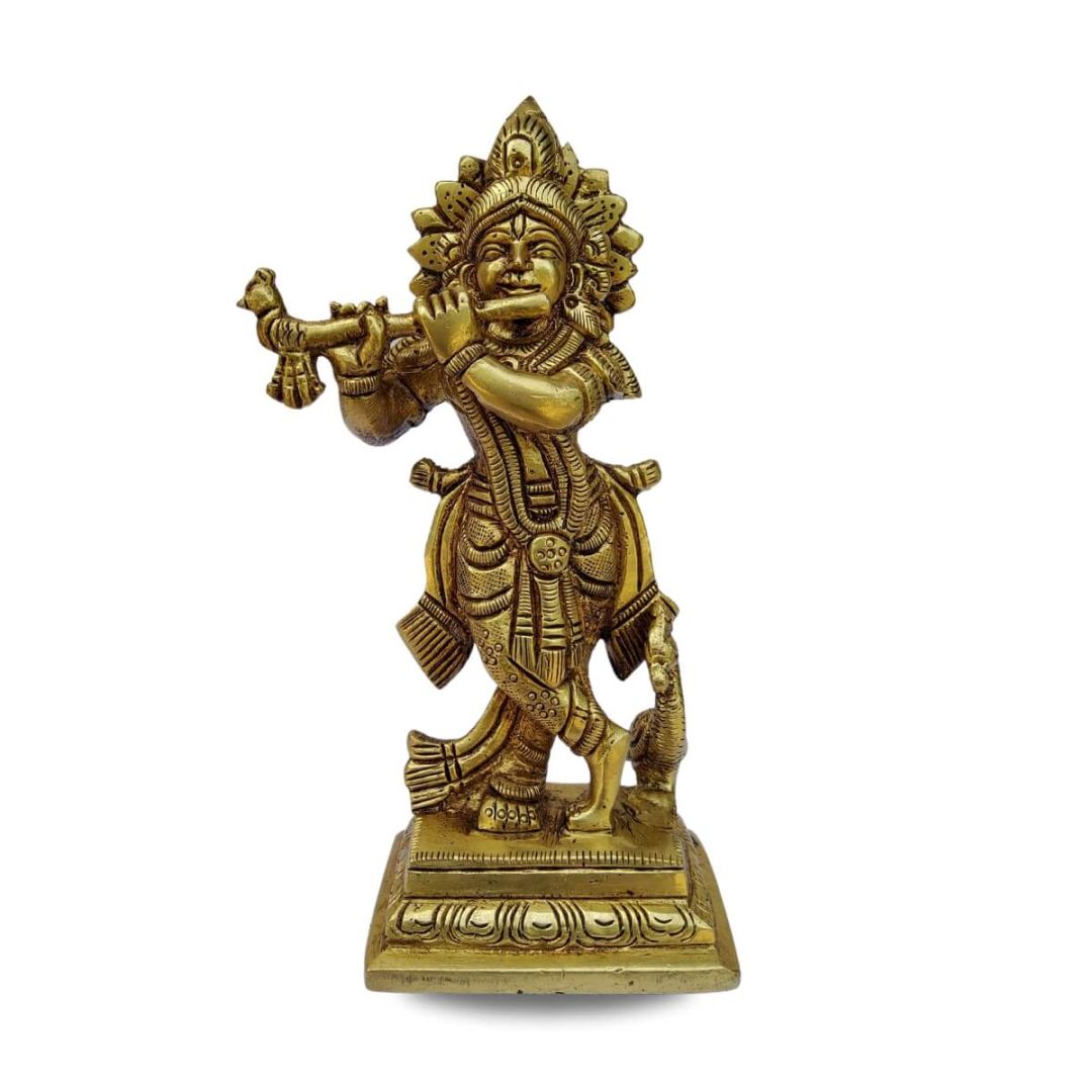 krishna-idol-in-brass