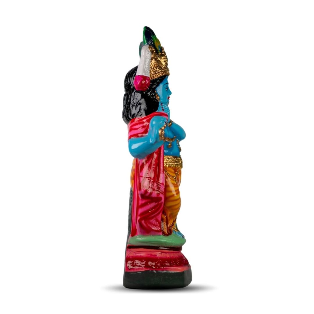 krishna-idol-in-paper-pulp-side-view