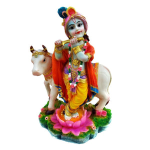 krishna-murti-with-cow