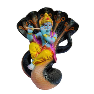 krishna-on-vasuki-naag-statue