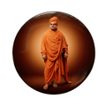 lifelike-swami-vivekananda-round-fridge-magnet-70mm-multicolour-glossy-metal-0
