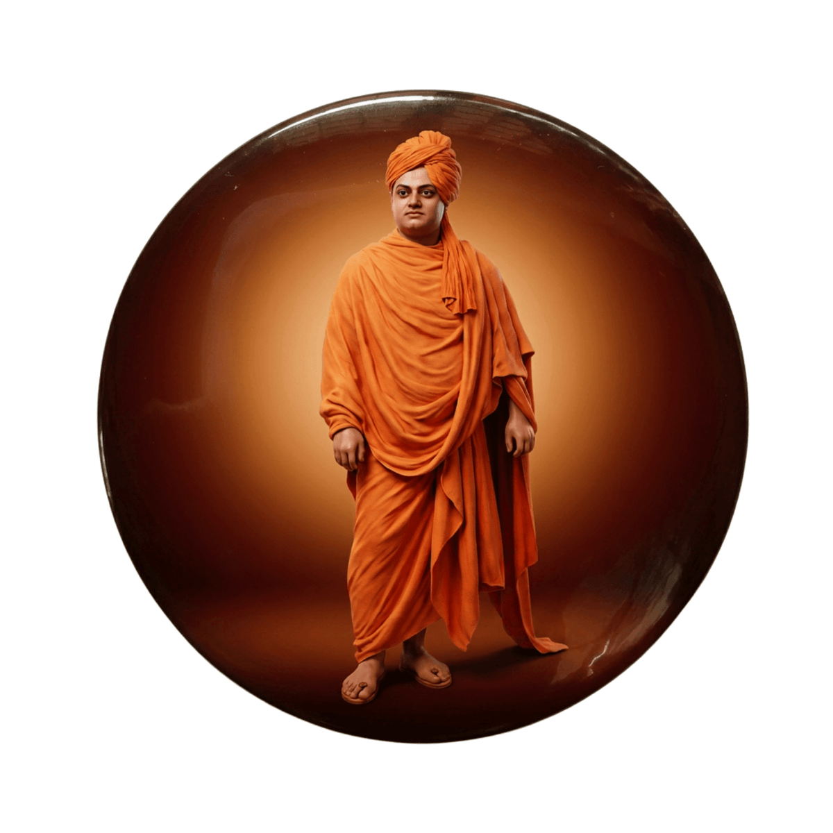 lifelike-swami-vivekananda-round-fridge-magnet-70mm-multicolour-glossy-metal-0
