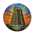 Meenakshi Amman Temple fridge magnet