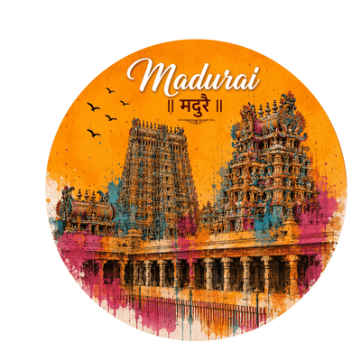 madurai-meenakshi-temple-watercolour-fridge-magnet-spiritual-souvenir