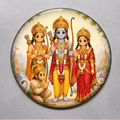 Cute Ram Darbar fridge magnet