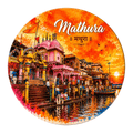 Mathura watercolour fridge magnet