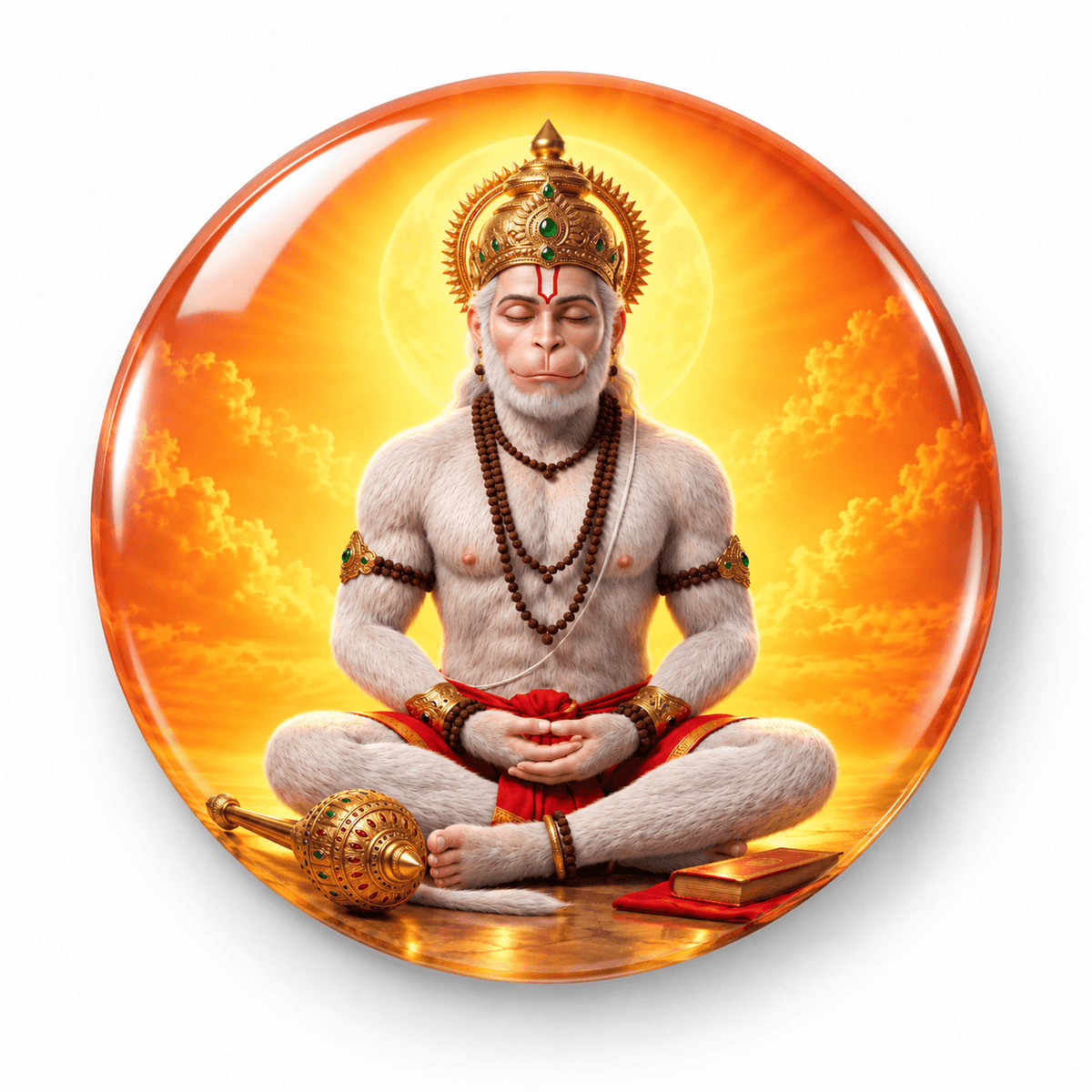 meditating-hanuman-fridge-magnet
