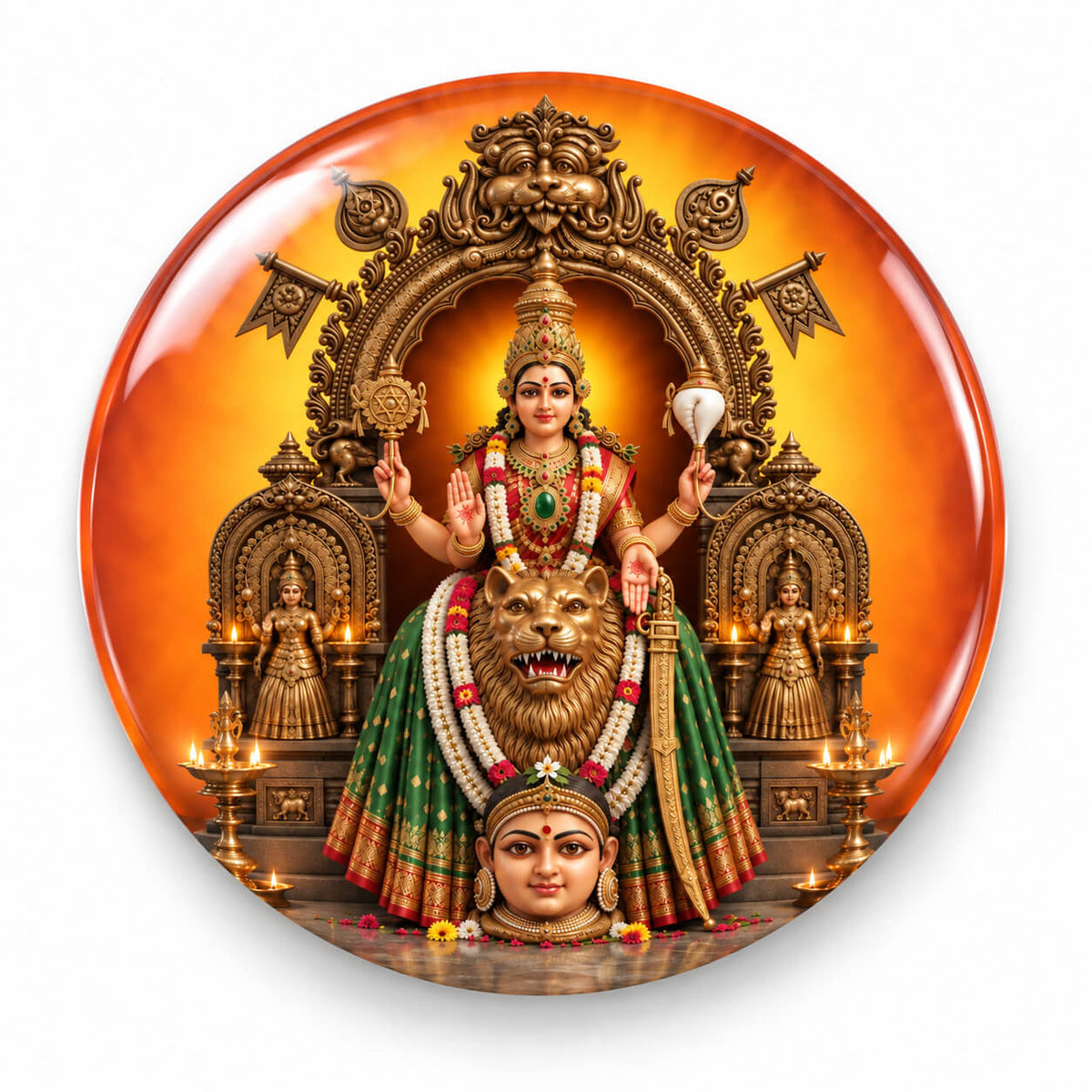 mookambika-devi-fridge-magnet