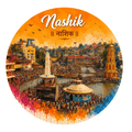 Nashik watercolour fridge magnet