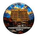 Sree Padmanabhaswamy Temple fridge magnet