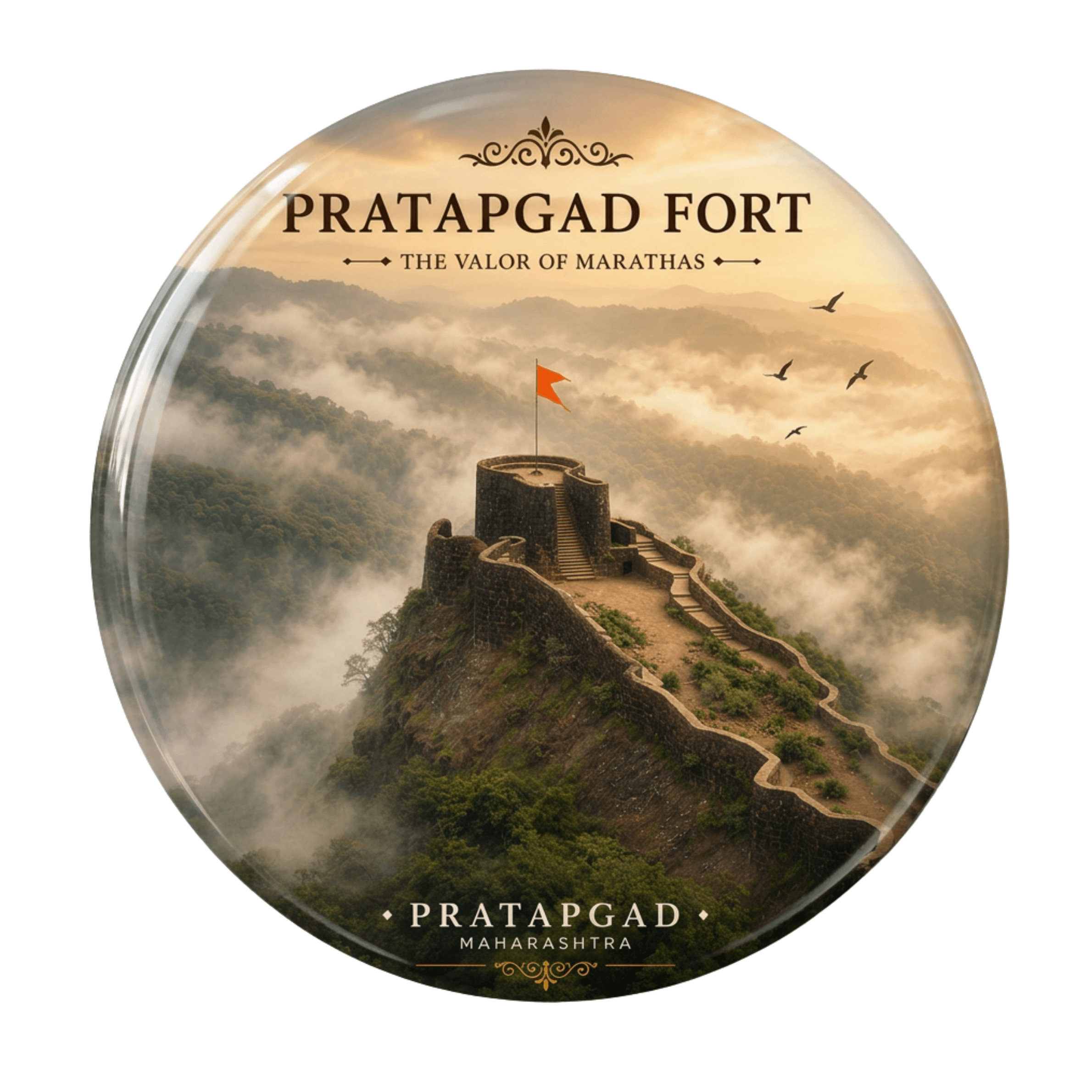pratapgad-fort-fridge-magnet