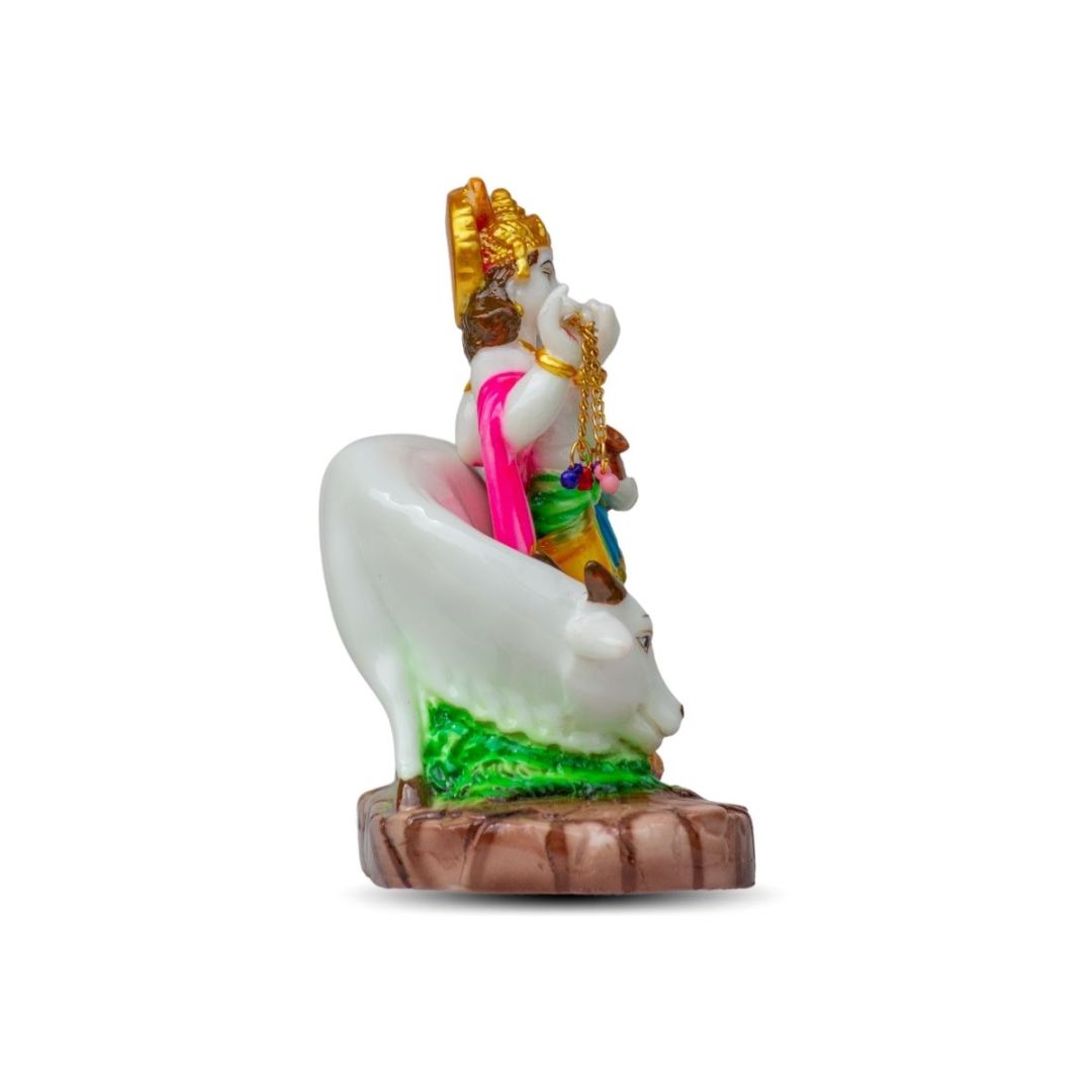 radha-krishna-idol-with-cow-side-view