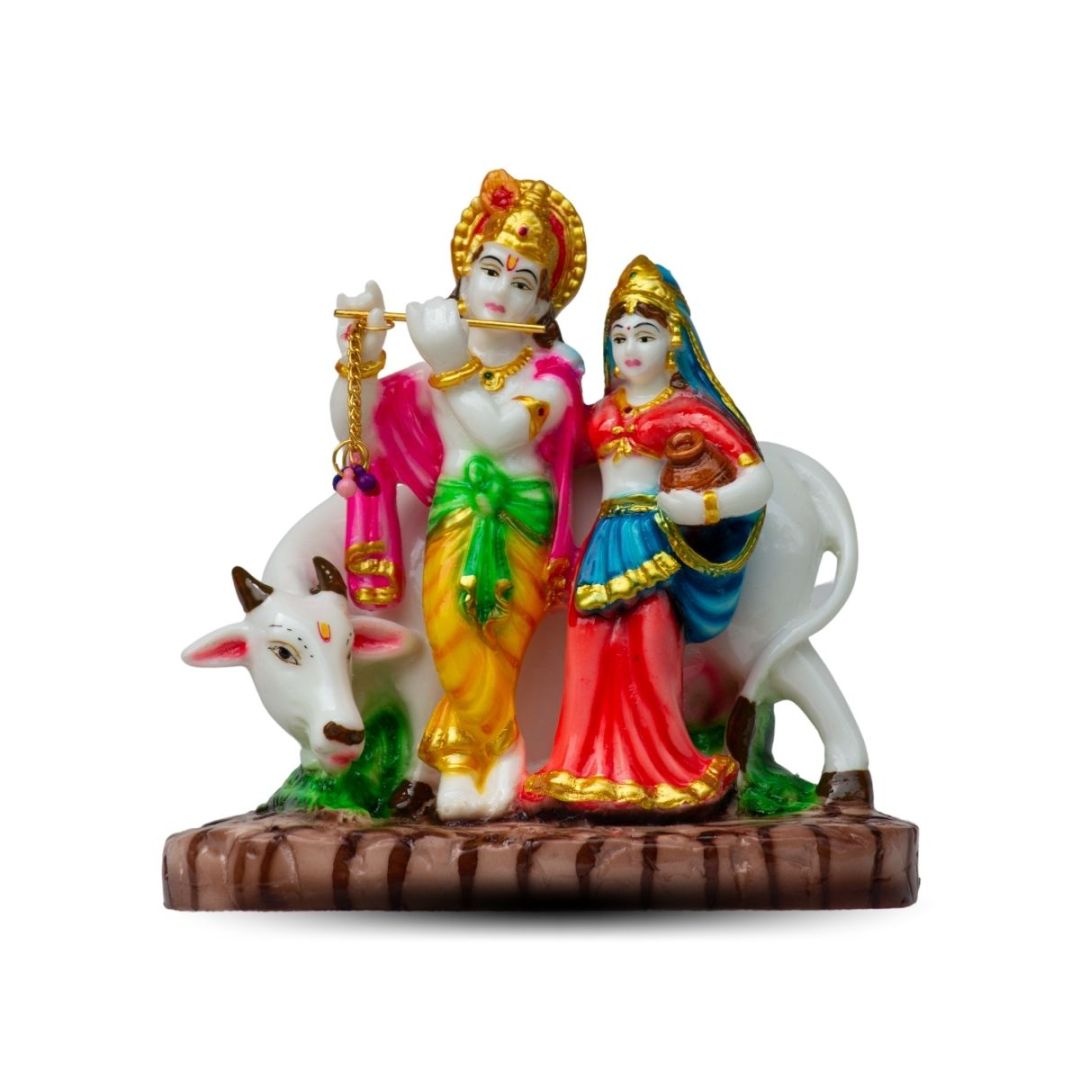 radha-krishna-idol-with-cow