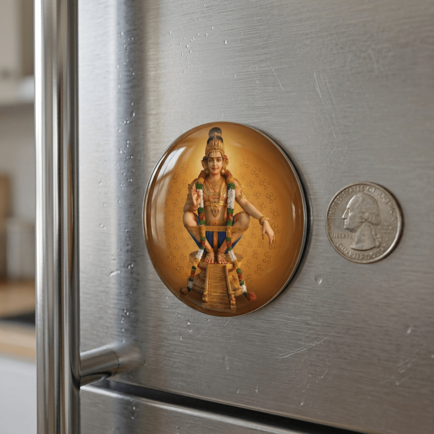 Lord Ayyappa Swami Fridge Magnet