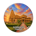 Somnath Temple fridge magnet
