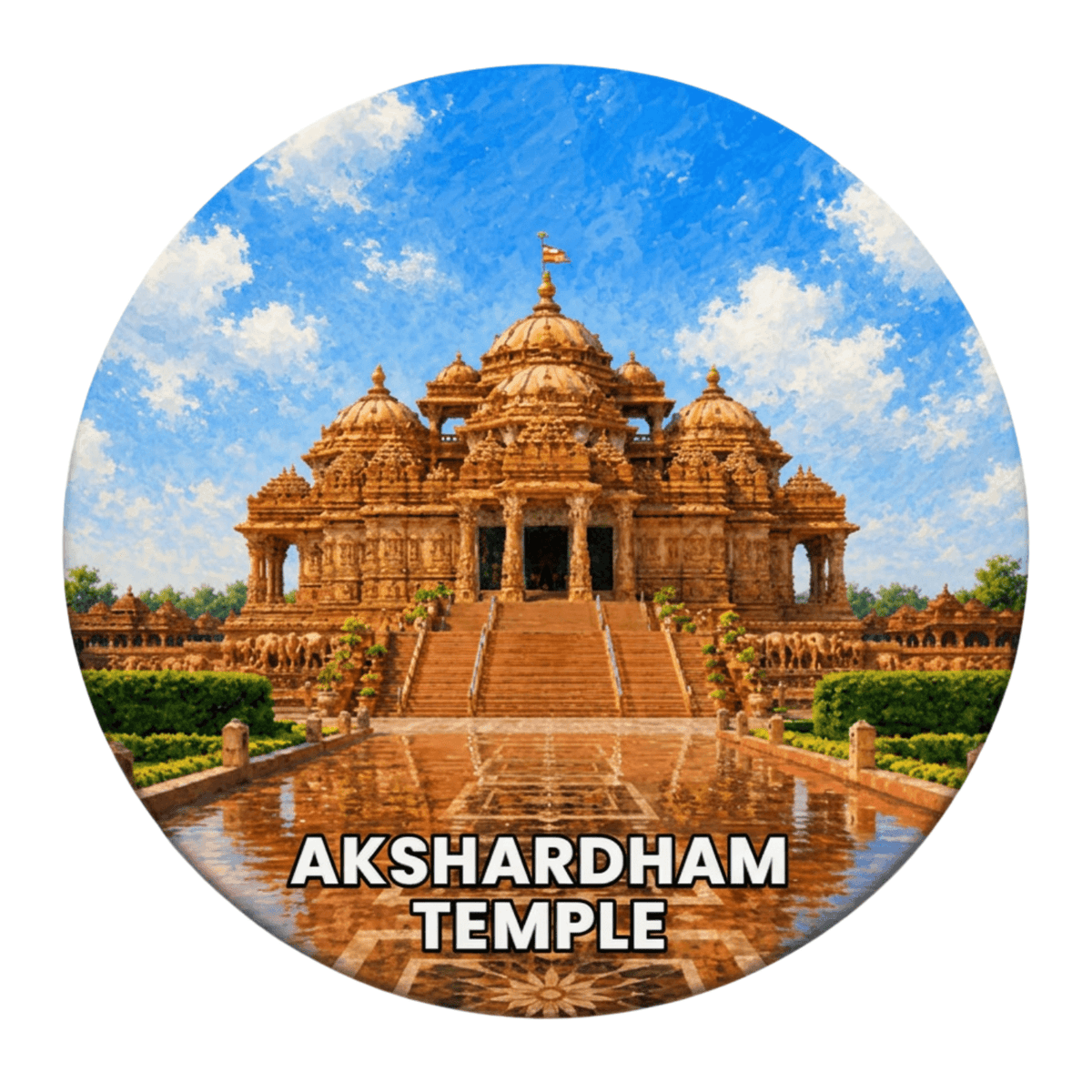 swaminarayan-akshardham-souvenir-fridge-magnet