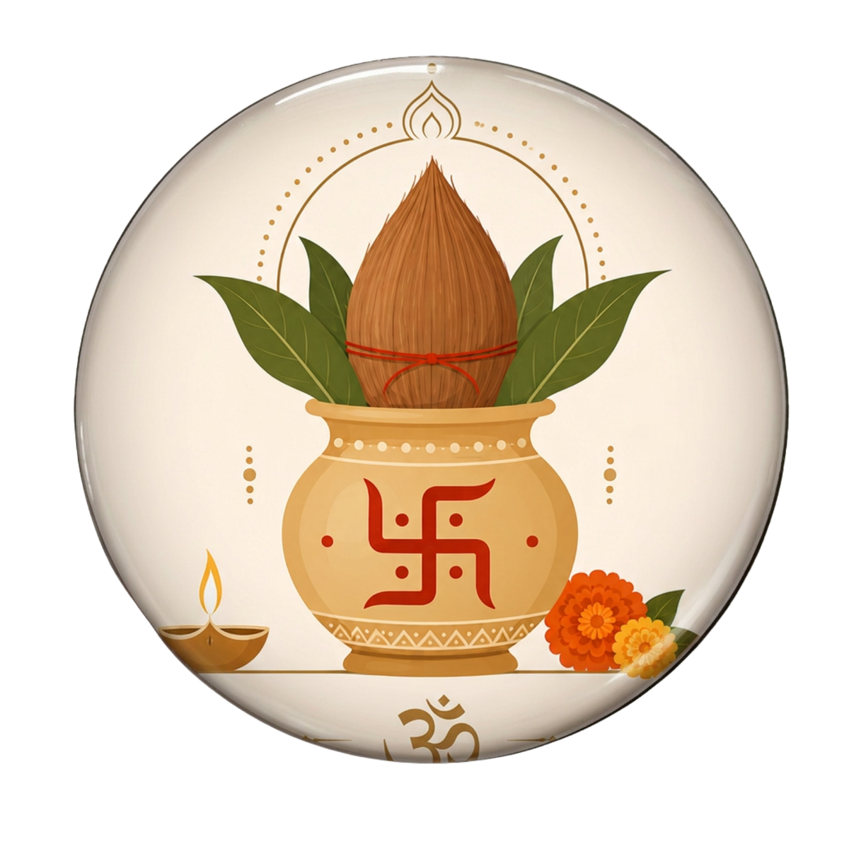 swasthik_pooja_fridge_magnet