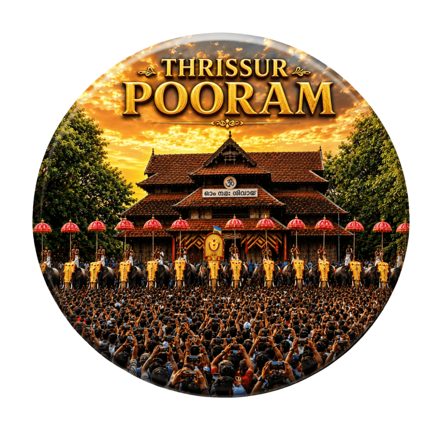 thrissur-pooram-fridge-magnet