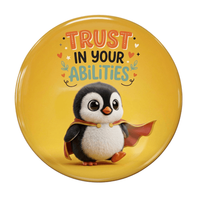trust-in-your-abilities-penguin-fridge-magnet