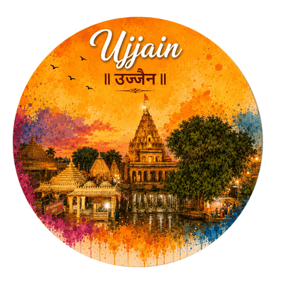 ujjain-mahakal-watercolour-fridge-magnet-spiritual-souvenir