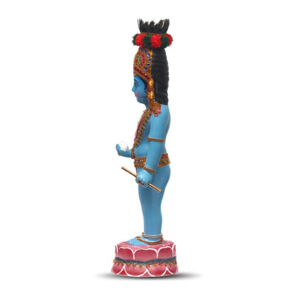 usha-pooja-guruvayurappan-idol-side-view